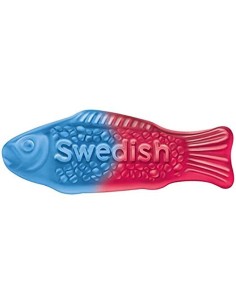 Colas Swedish Fish 2 Sabores en 1 – Caramelos Frutales de Dos Sabores | Pop's America 2