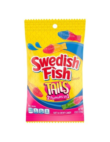 Colas Swedish Fish 2 sabores en 1