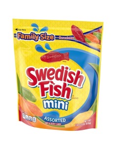 Mini assortiti Swedish Fish formato famiglia 816 g