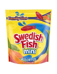Mini assortiti Swedish Fish formato famiglia 816 g 2