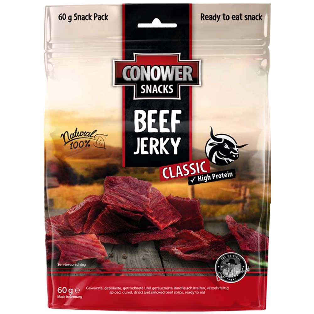 Conower Snacks Beef Jerky Classic 60g