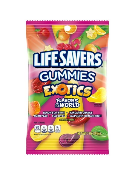 Gomitas exóticas Lifesavers