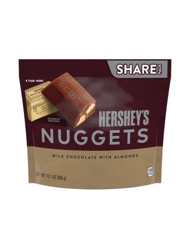 Hershey's Nuggets Milk Chocolate with Almonds Share Pack