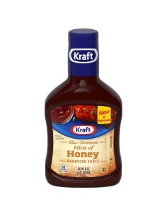 Kraft Barbecue Sauce Hint of Honey – American Honey BBQ Sauce | Pop’s America