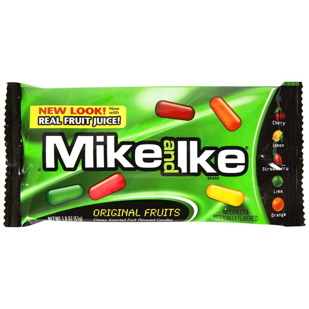 Mike and Ike Original Fruits 51g
