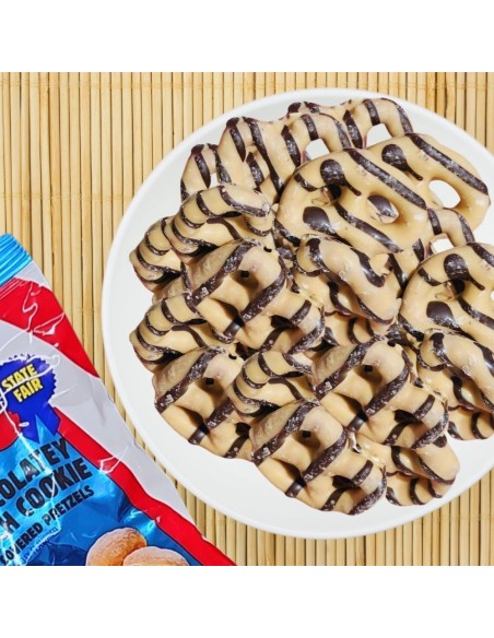 Flipz State Fair Fried Chocolatey Sandwich Cookie Pretzels