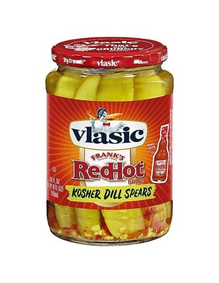 Vlasic Frank's RedHot Kosher Dill Spears 710ml