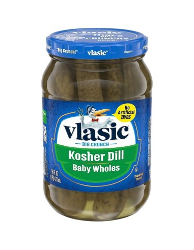 Vlasic Kosher Dill Baby Wholes 473ml