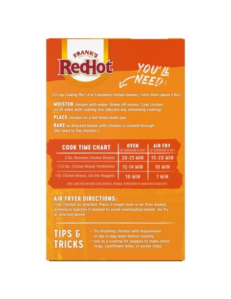 Mezcla para rebozado condimentado Frank's RedHot Buffalo