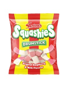 Swizzels Squashies Drumstick Original Lampone e Latte