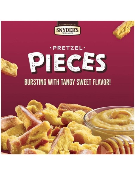 Pezzi di pretzel Snyder's con miele, senape e cipolla