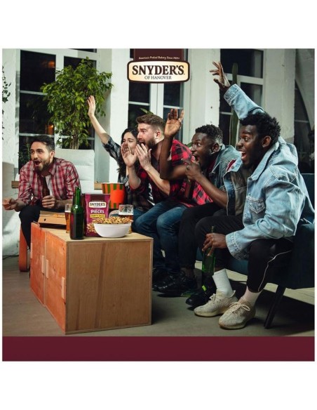 Pezzi di pretzel Snyder's con miele, senape e cipolla