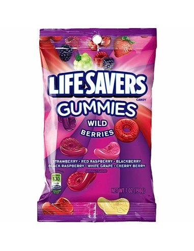 Gomitas Lifesavers de frutos del bosque