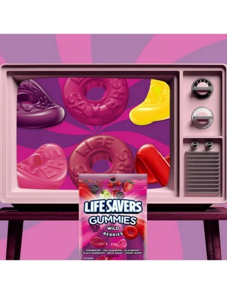 Gomitas Lifesavers de frutos del bosque