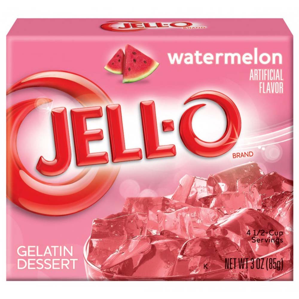 Gelatina de sandía Jell-O