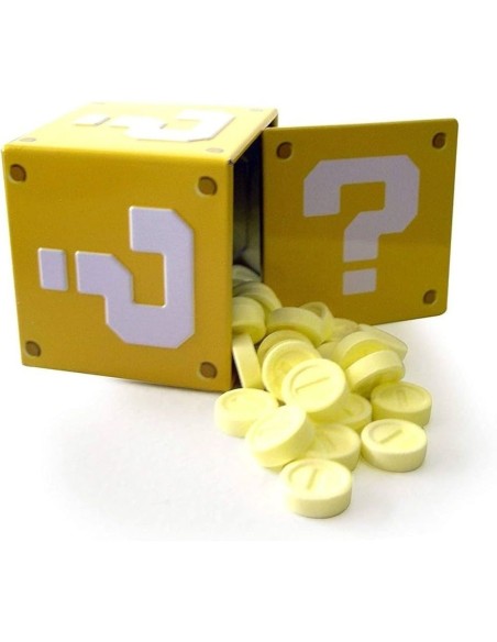 Caramelle a forma di blocco moneta di Super Mario