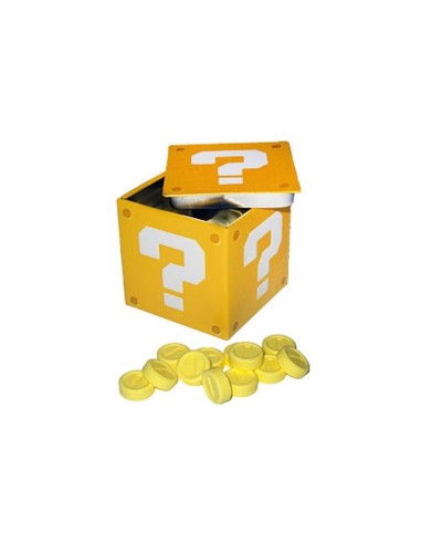 Caramelle a forma di blocco moneta di Super Mario