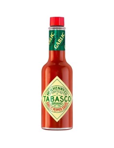 Salsa Tabasco all'aglio e al pepe 150 ml