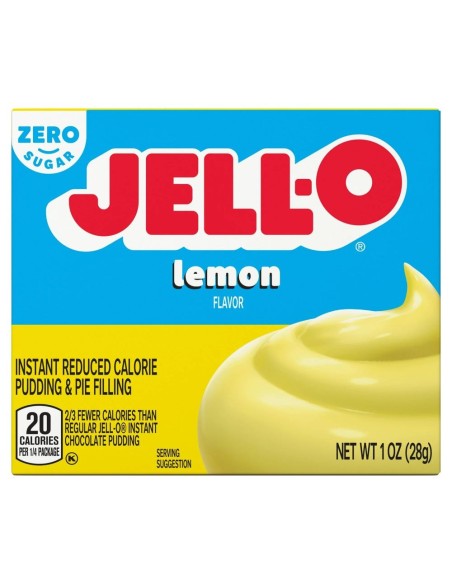 Jell-O Gelée Lemon sans sucre