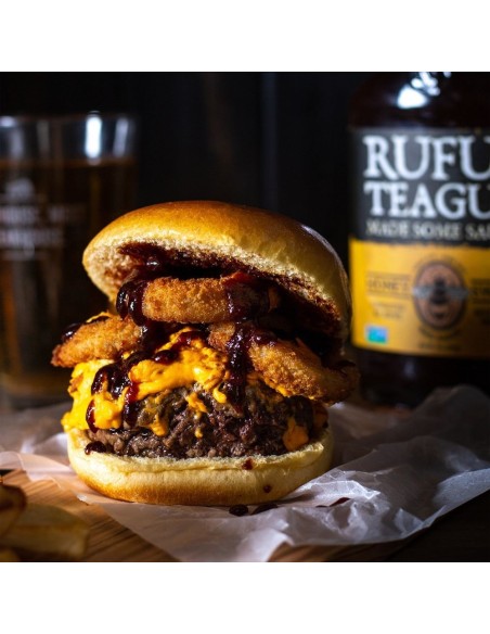 Salsa dulce de miel y barbacoa Rufus Teague