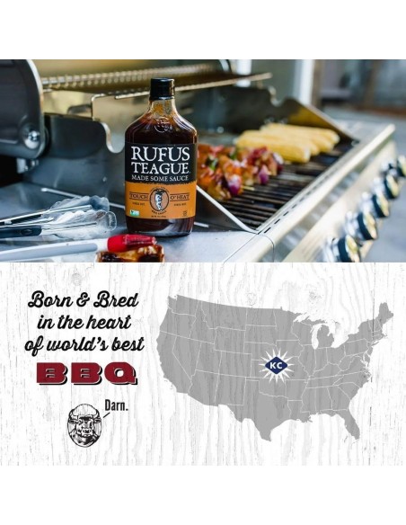 Salsa BBQ Touch O'Heat di Rufus Teague
