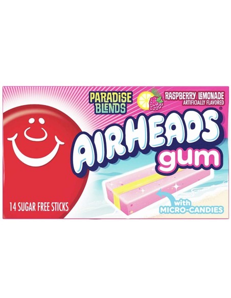 Limonada de frambuesa y chicle Airheads