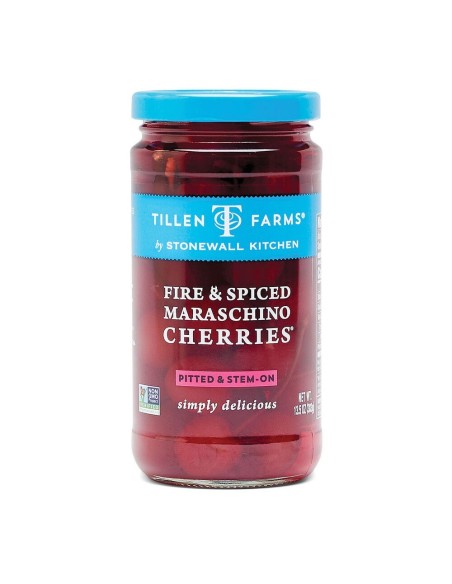 Tillen & Farms Fire & Spiced Maraschino Cherries