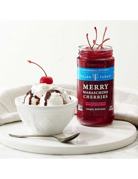 Tillen & Farms Fire & Spiced Maraschino Cherries