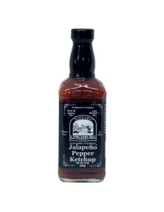 Cátsup de jalapeño de Lynchburg, histórico. Jack Daniel's: cátsup artesanal picante | Pop's America