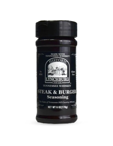 Condimento storico per bistecche e hamburger Lynchburg Rubs Jack Daniel's