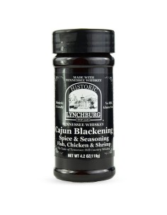 Condimentos históricos Lynchburg Rubs, especias y condimentos cajún para ennegrecer Jack Daniel's