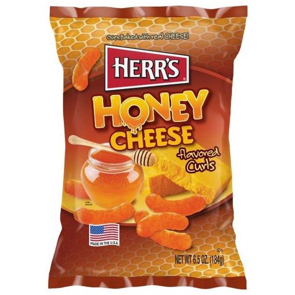 Herr's Honey Cheese Curls 184g