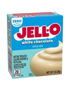 Jell-O Instant Pudding & Pie Filling Cioccolato Bianco Zero Zucchero 2