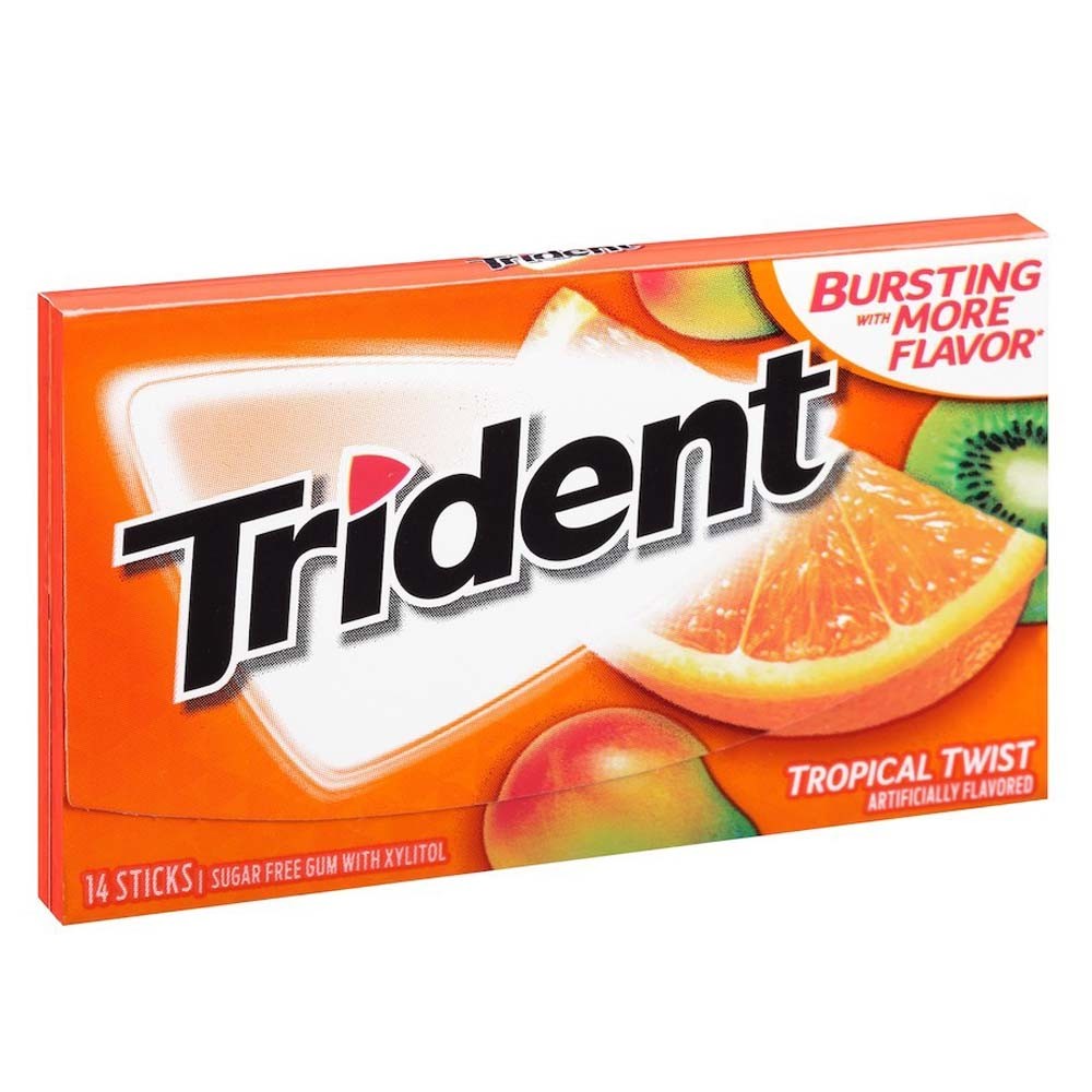 Chewing-Gum Trident Tropical Twist