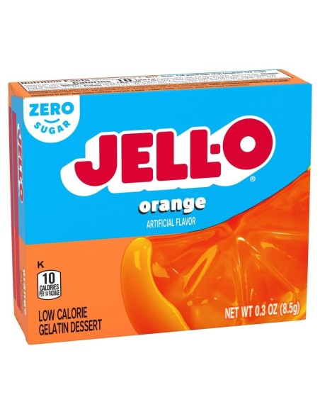Jell-O Orange Jelly Zero Sugar