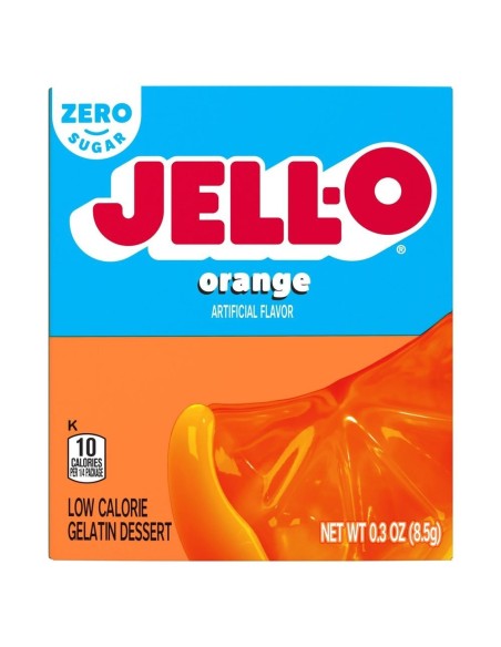 Jell-O Gelée Orange Zero Sugar