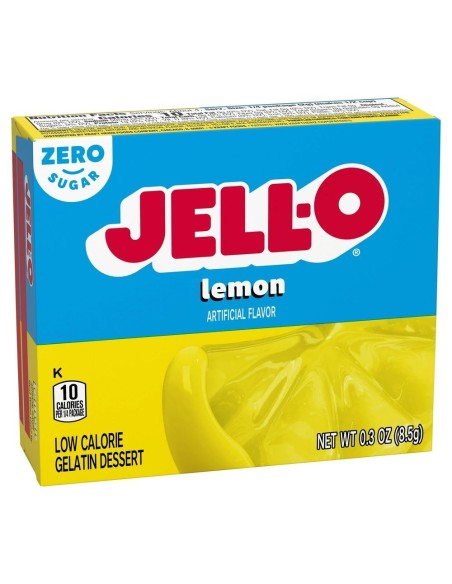 Jell-O Jelly Lemon Zero Zucchero
