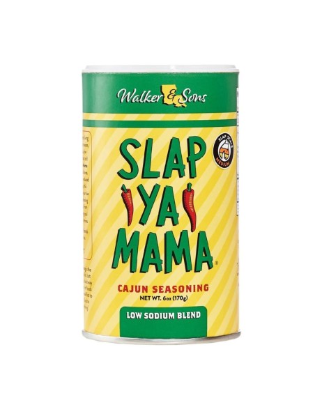 Condimento cajún Slap Ya Mama bajo en sodio, 170 g