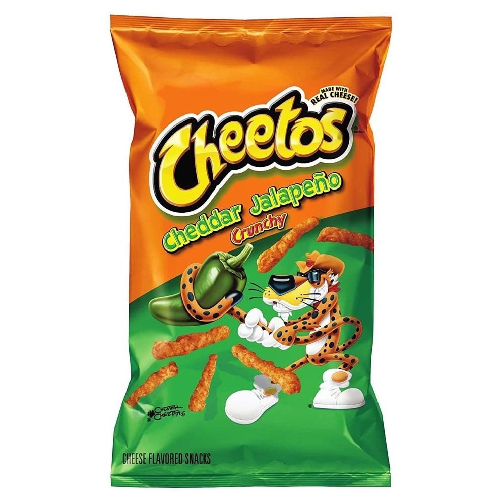 Cheetos Cheddar Jalapeño Crunchy 226g