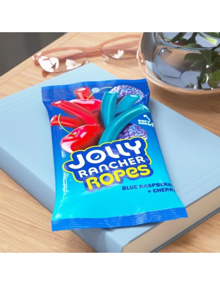 Jolly Rancher Ropes Blue Raspberry & Cherry 170g