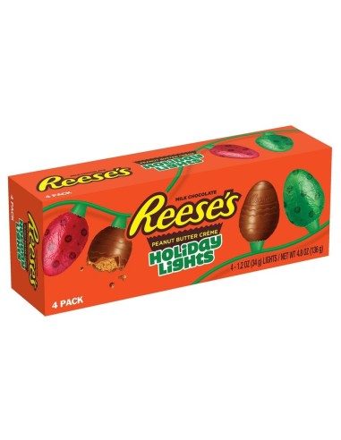 Luci natalizie alla crema di burro d'arachidi Reese's