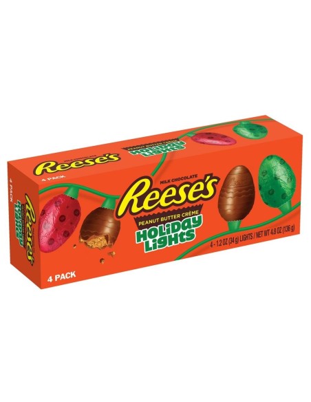 Luci natalizie alla crema di burro d'arachidi Reese's