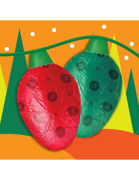 Luci natalizie alla crema di burro d'arachidi Reese's