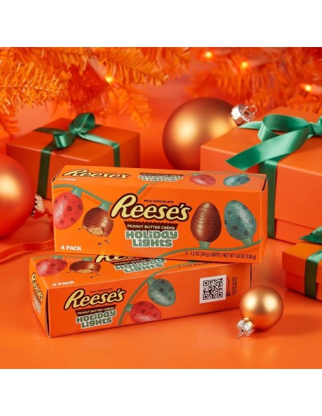 Luci natalizie alla crema di burro d'arachidi Reese's