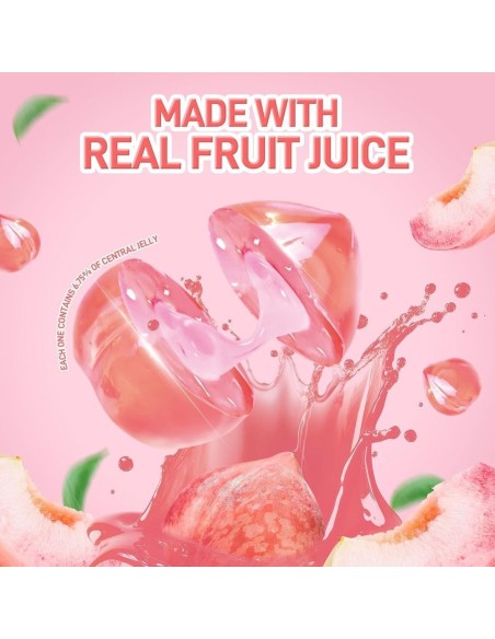 Fruit Gummy Juicy Burst Peach