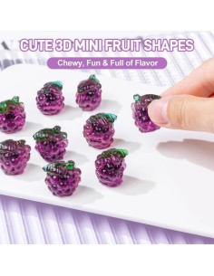 Compra gomitas de fruta Juicy Burst Grape - Pop's America 2