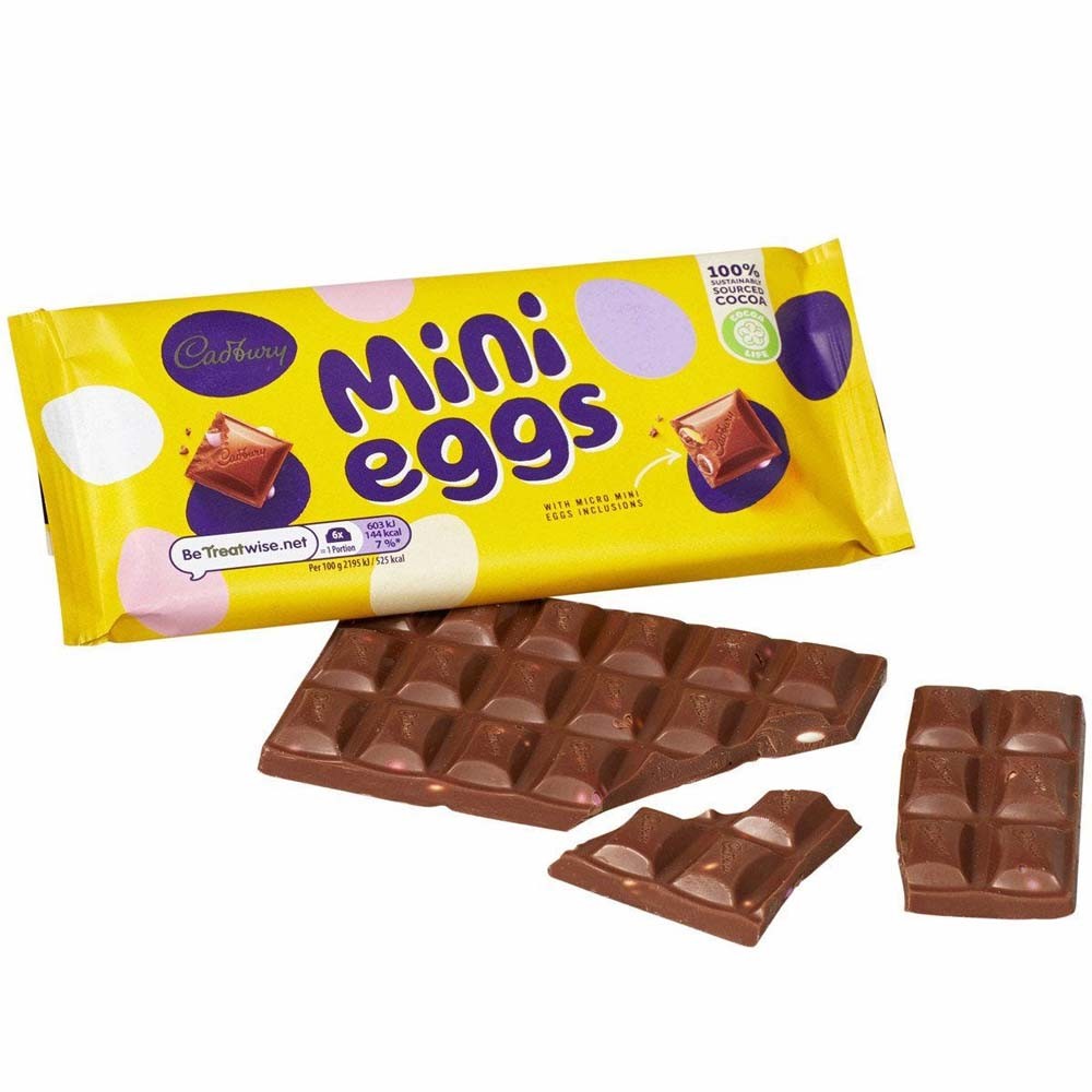Mini tableta de huevos Cadbury