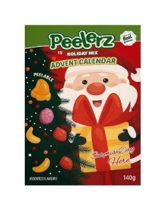 Calendario delle avventure gommose Amos Peelerz Natale 140g