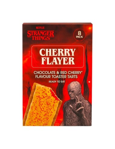 Tartas Toaster Tarts Strangers Things Cherry Flayer Chocolate y cereza roja