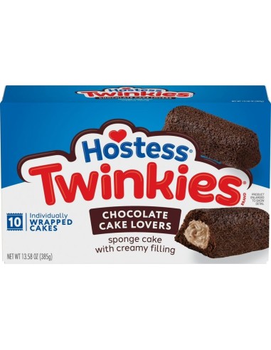 Twinkies Hostess para amantes del pastel de chocolate: Pasteles de doble chocolate americanos | Pop's America